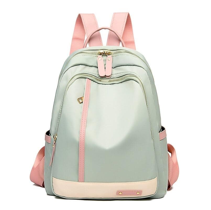 BANQLYN Shoulder Bag For Women Stylish Standard Backpack Purse, European And American Trend Shopping Trip Three-Purpose Standard Backpack Anti-Theft Fashion Backpack Girls College Bags (Green)
