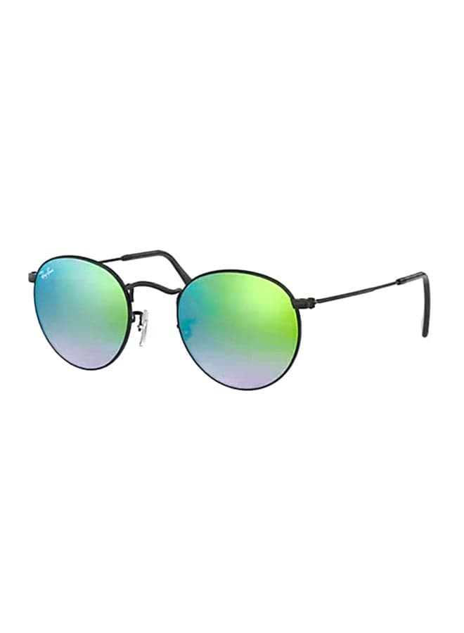 Men UV Protection Round Shape Sunglasses RB-3447-53-002/4J - Black