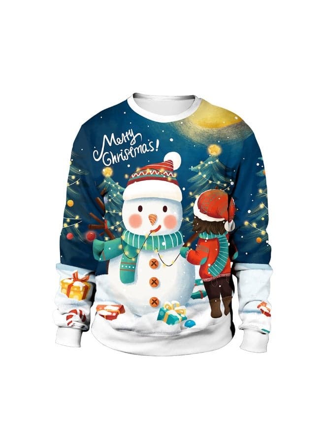 Spring 2024 New Couple Clothing - Christmas Deer Sweatshirt