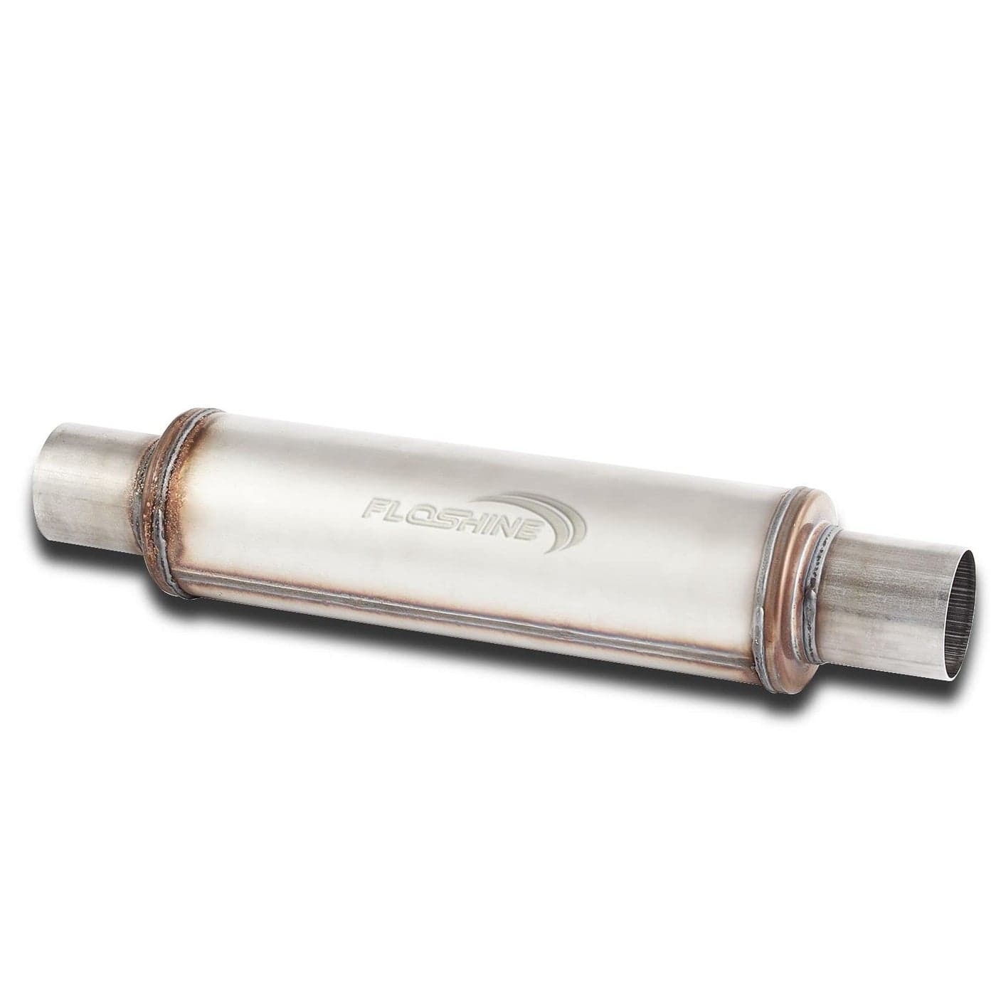 Exhaust Muffler Universal Stainless Steel Straight Through DesignResonator Super 10 Muffler 3