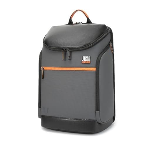 Urban Jungle by Safari Gateway 30L Premium Laptop Backpack for Men and Women | 15.6 Inch Laptop Sleeve | Water Resistant | Office & Travel Bag | Premium Polyester Work Bag | Grey