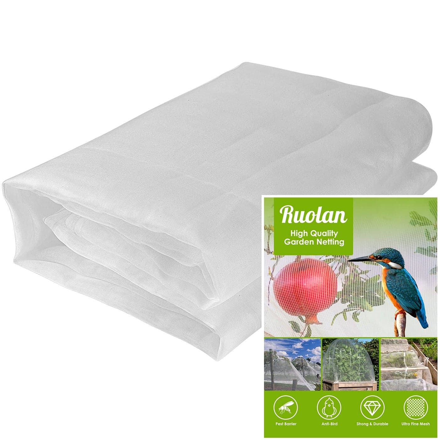 Garden Mesh Netting for Plants10X33 FT Insect Netting for GardenGarden CoverGarden Bug NettingBerry NettingGarden Fabric Plant Cover
