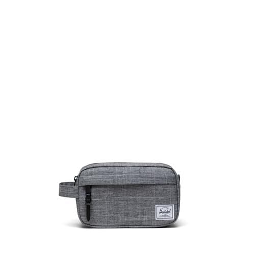 Herschel Supply Co. Chapter Travel Kit, Raven Crosshatch, Small-3L
