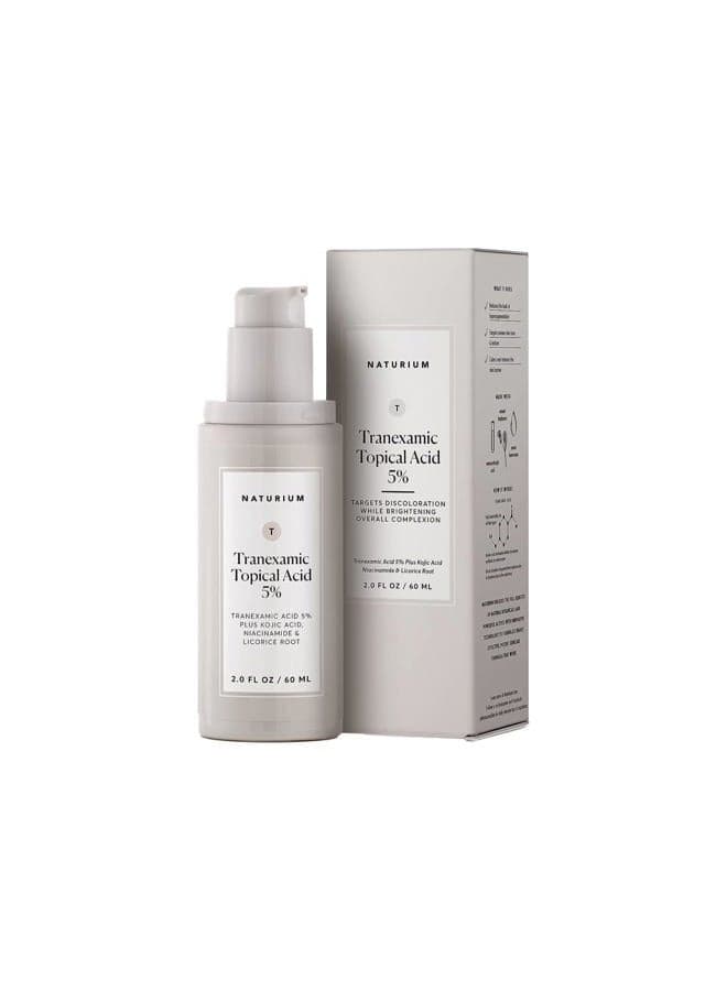 Tranexamic Topical Acid 5% Jumbo, Face & Skin Care with Kojic Acid, Niacinamide & Licorice Root, 2 oz