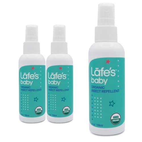 Lafe's | DEET Free - Insect Repellent | No Alcohol, Chemical Free & All Natural (Baby - 3 Pack)