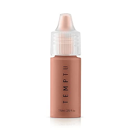 TEMPTU SB SiliconeBased Airbrush Foundation Professional LongWear Liquid Makeup Sheer To Full Coverage For A Hydrated HealthyLooking Glow Luminous Dewy Finish On All Skin Types 008 Clay 025 Fl Oz