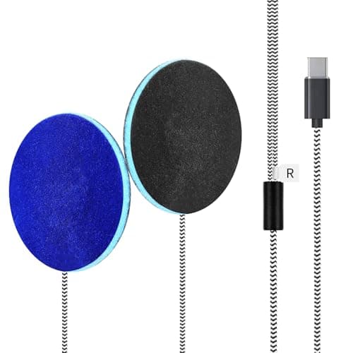 MMUSS Sleep Ultra Thin Pillow Speakers with Stereo for Sleep Headphones. Headband Headphone Replacement (Straight TypeC)