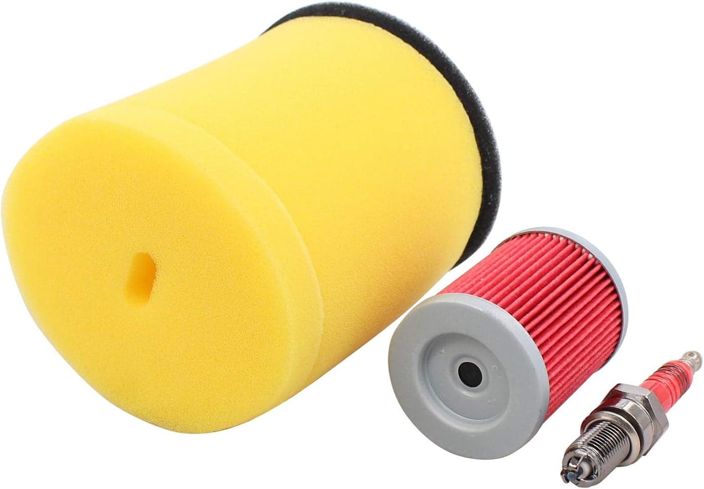 MOTOKU Air Filter Kit for Suzuki QuadRunner 250 and King Quad 300 ATV