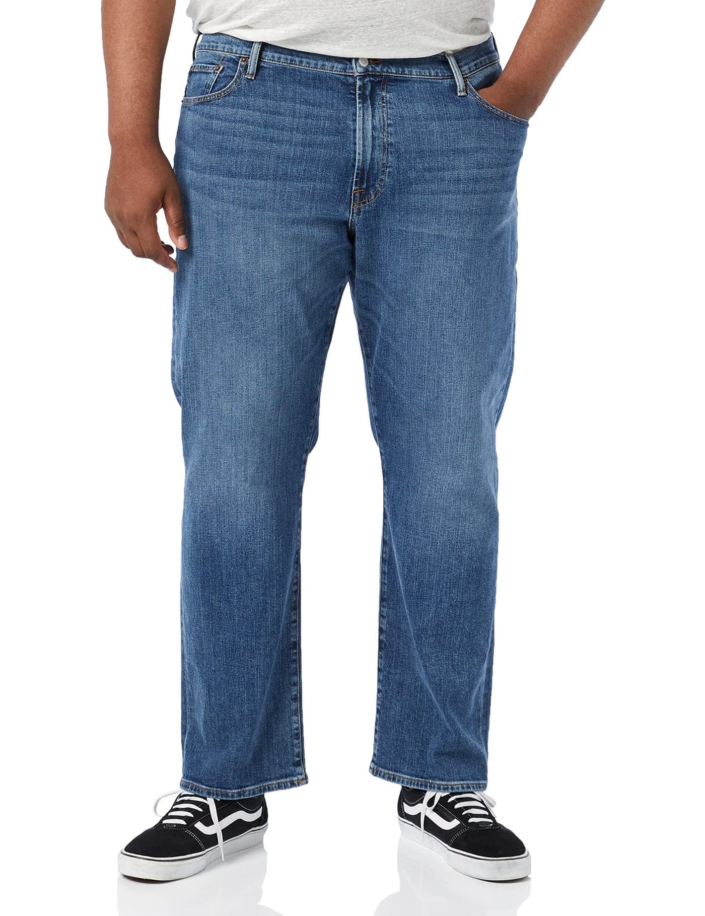 Lucky Brand Men's 181 Relaxed Straight Jean, Dellwood, 38W X 34L