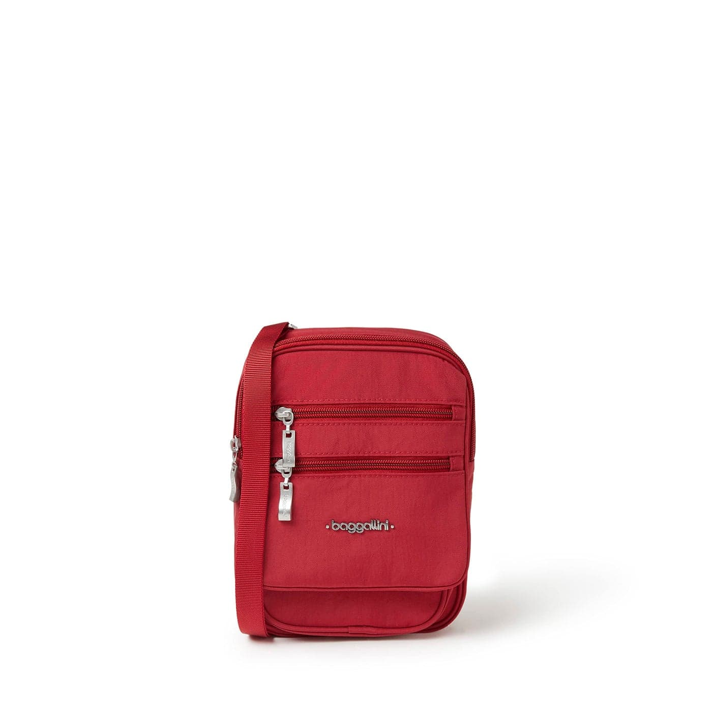 Baggallini Women's Rfid Journey Crossbody, Apple