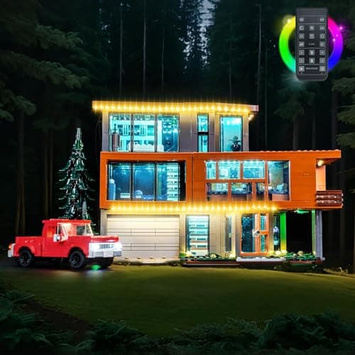 BRICKSHINING LED Lighting Compatible with Lego 21354 Twilight The Cullen House Light Kit Compatible with Lego 21354 The Cullen House NOT Included The Model Set JUST Light SetRC Version
