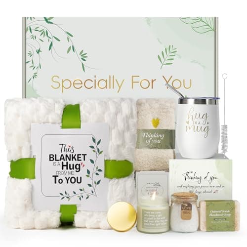 Fyroax Sympathy Gifts Baskets for Loss of Loved One, Bereavement Gifts Care Package for Women Grieving, Condolences Gift Basket for Mom/Dad/Husband, Sorry for Your Loss