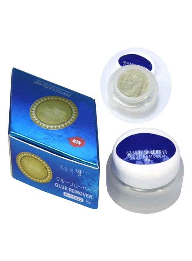 Professional Individual False Eyelash Lash Lashes Eyelashes Extension Glue Remover Grape Seed Oil Makeup Removal Gel Cream 5g
