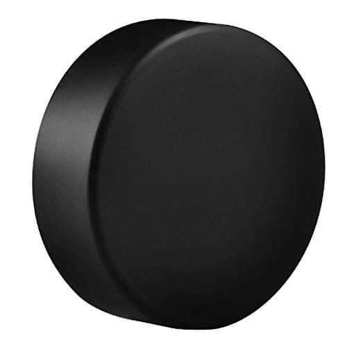 Inglasco Soft Foam Stress Hockey Puck Black 1 oz.
