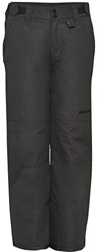 Arctix Kids Snow Pants with Reinforced Knees and Seat, Charcoal, Medium