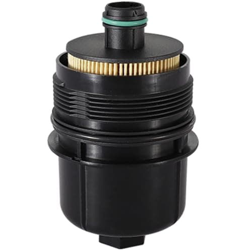 68507598AA Ecodiesel Engine Oil Filter Replacement for 2020-2023 Jeep Wrangler JL Gladiator Ram 1500 DT 3.0L V6 EcoDiesel Engine Oil Filter Assembly Replace 68507598AA, 68498720AA