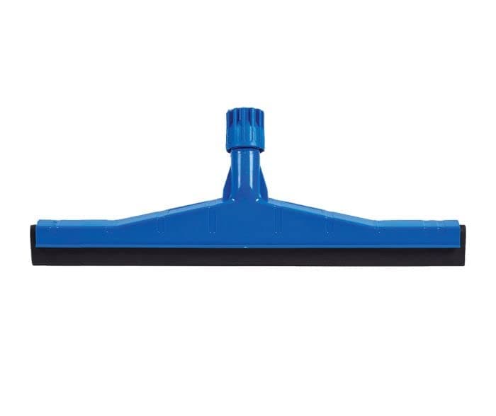 Carepure 22 Inch Tyre Rubber Floor Wiper Squeegees Industrial Type Tyre Rubber Wiper Quick Drying Wet Room Floor Squeegee Heavy Duty for Bathroom Kitchen and Shower 22 Inch Blue