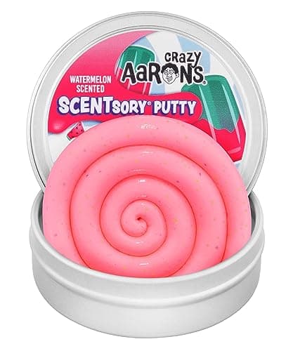Crazy Aarons Thinking Putty Popsicle MultiColor Sensory Putty for Kids and Grown ups in a 4 Tin Creative and Endless Fun Stress Relief Therapy Toys Never Dries Out Made in USA