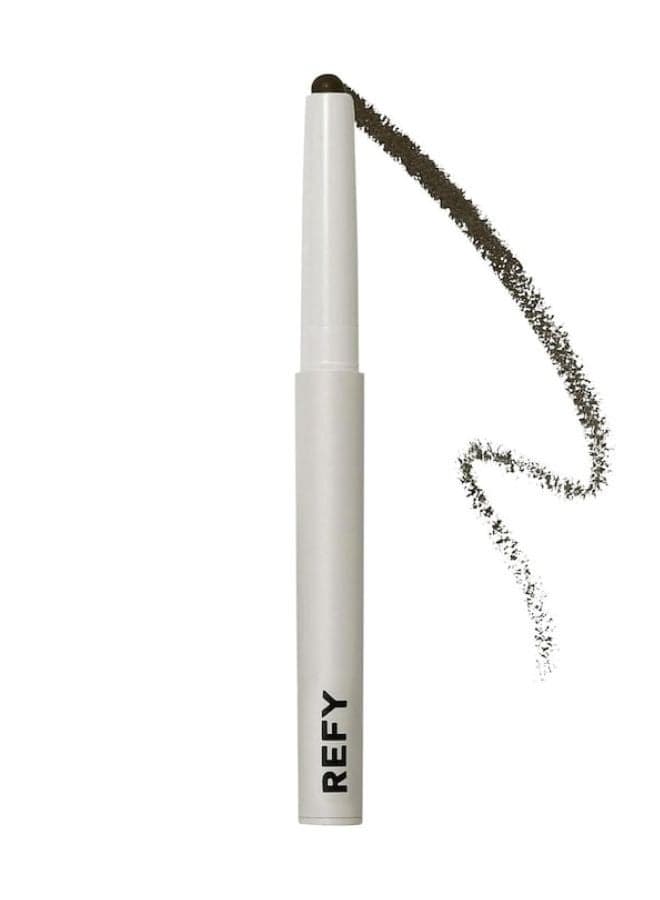 REFY Lip Blur Lip Liner Teak – Deep Brown, Creamy Blendable Formula, Soft-Focus Blurred Finish, Long-Wearing Lip Definition, 0.029 oz / 0.85 g