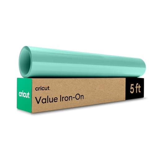Cricut Value IronOn Mint 12 in x 5 ft HTV Heat Transfer Vinyl