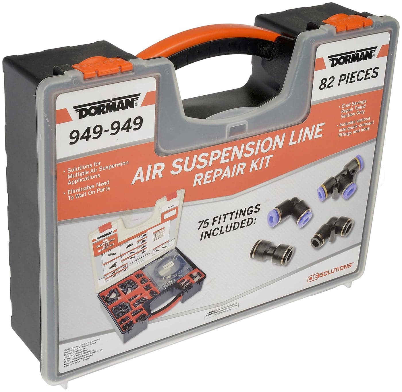 Dorman 949949 Air Suspension Compressor Line Repair Kit Universal Fit