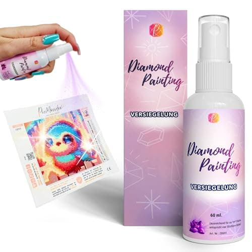 Diamond Painting Spray Sealent 60ml for Diamond Art Accessories Supplies Kits Clear Waterproof Finish Easy to Use No Yellowing Spray Sealer NEW