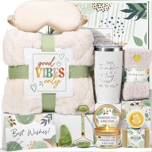 Self Care Get Well Soon Gift Baskets for Women Birthday Gifts for Women Care Package Sympathy Thinking of You Relaxing Spa Gift Set Christmas Unique Gifts for Mom Her Friends Wife Girlfriend Sister