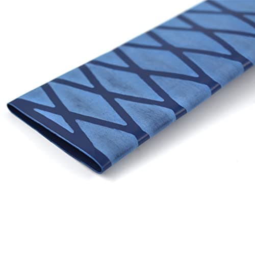 eTekGo X-Tube Heat Shrink Wrap Tubing 39"&64" Lengths for Rod Grips-5 Color 14 Sizes (Blue, Diamter?35mm; Length?39?