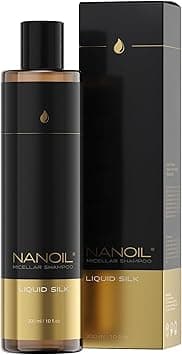 Nanoil Liquid Silk Micellar Shampoo 300ml Micellar Shampoo Rich in Liquid Silk Smoothness and Softness Resilience Clean Hair and Scalp