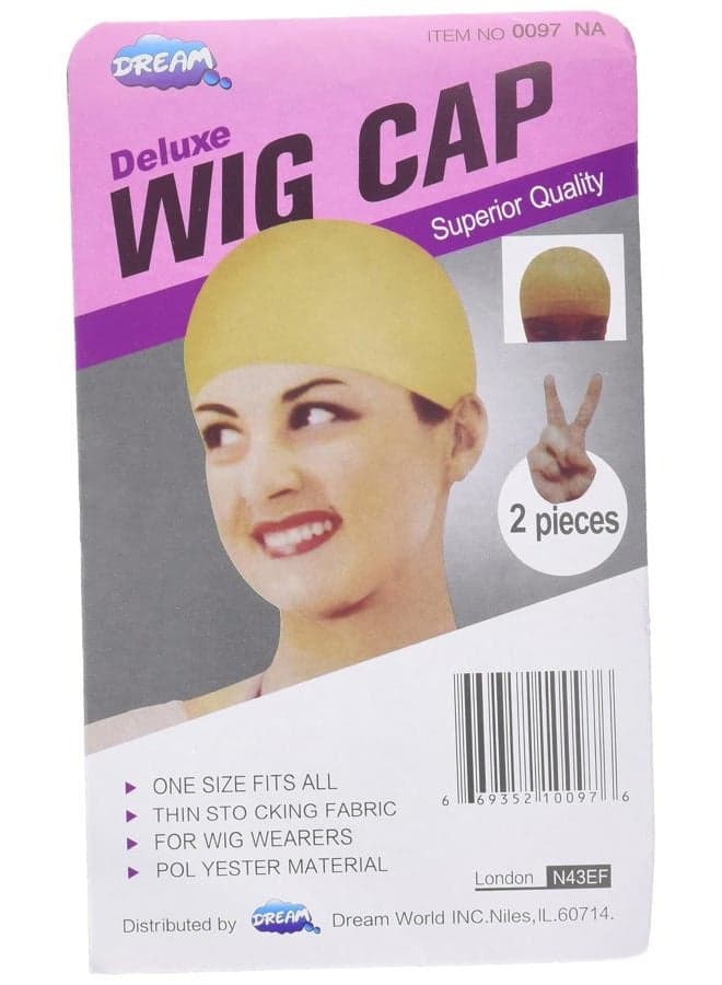 DREAM Deluxe Wig Cap - Beige Nude (2 Piece)