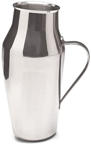 Grafco Stainless Steel Male Urinal, 1 1/4 - 1 3/4 quarts Capacity, 9 1/2" x 4 1/2" Medical Urine Bottle for Men, 3230