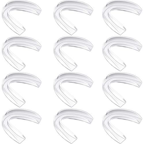BBTO 20 Pieces Sports Mouth Guard Boxing Mouth Protection Athletic Mouthpiece for Football Basketball Hockey Karate Rugby MatchTransparent ColorAdult 11 yrs Above