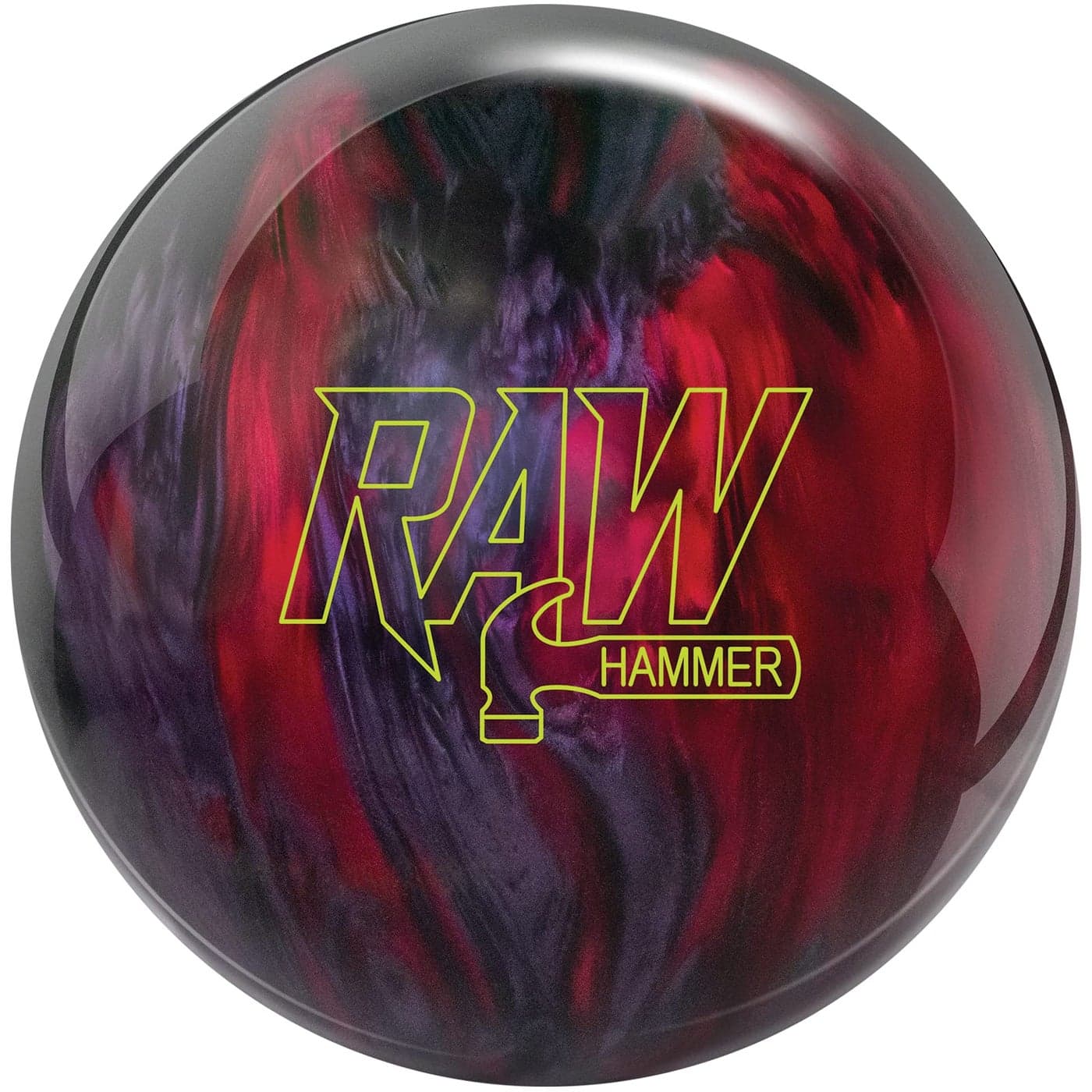 Hammer Raw RedSmokeBlack Bowling Ball 10lbs