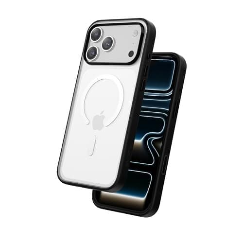 FLOLAB Surtect TriFusion Magnetic for iPhone 17 Pro Case Protective Slim Design Magsafe Compatible Military Grade Clear Matte Translucent