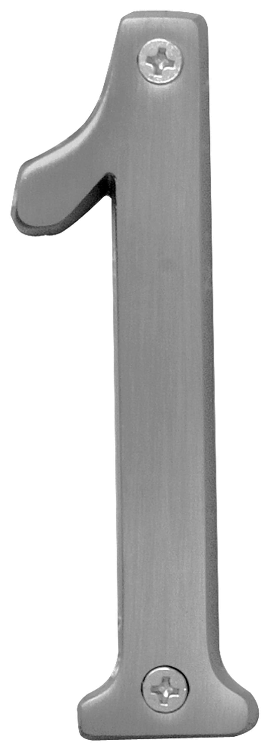 HyKo BR43SN1 4 Inch House Number 1