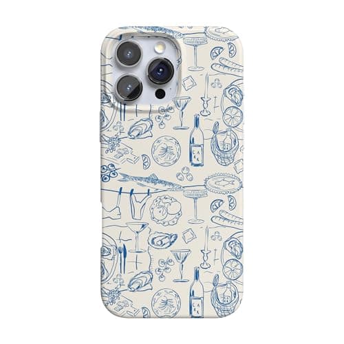 Casely iPhone 16 Pro Case | Amalfi Aperitivo | Dolce Vita | Compatible with MagSafe | Classic Ultra Slim Design