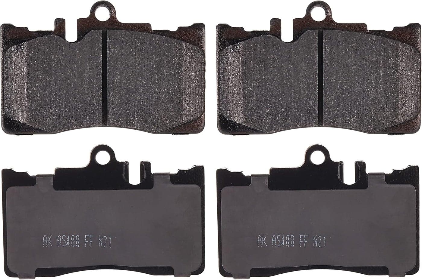 Akebono ProACT Ultra-Premium Brake Pad Set for Front Wheels