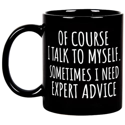 Fatbaby Funny Coffee Mug Gifts For Coworkers Friends,Birthday Christmas Thanksgiving Gag Gifts For Women Men,Of Course Office Sarcastic Tea Cup 11 OZ