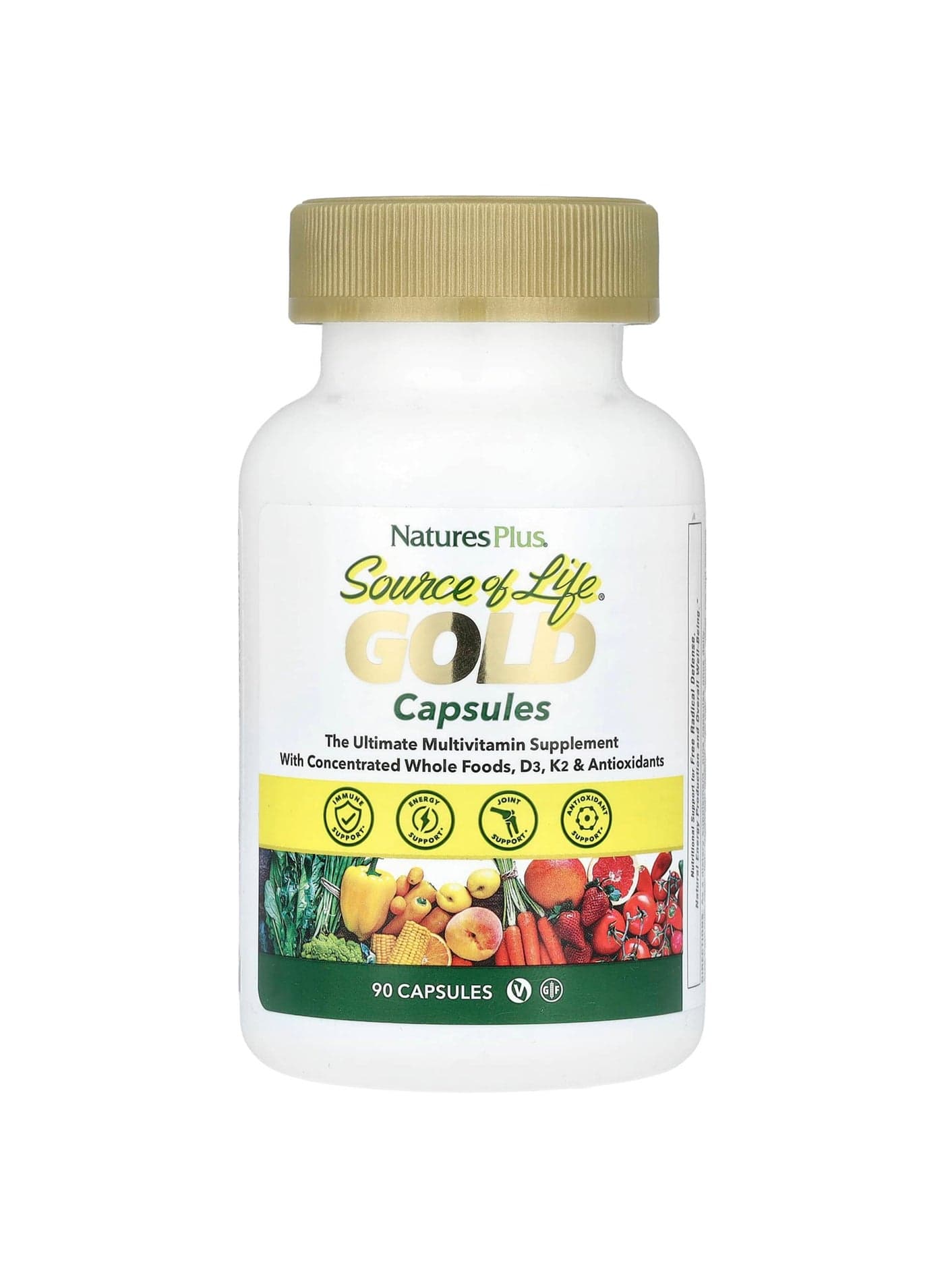 Source of Life, Gold, The Ultimate Multivitamin Supplement, 90 Capsules