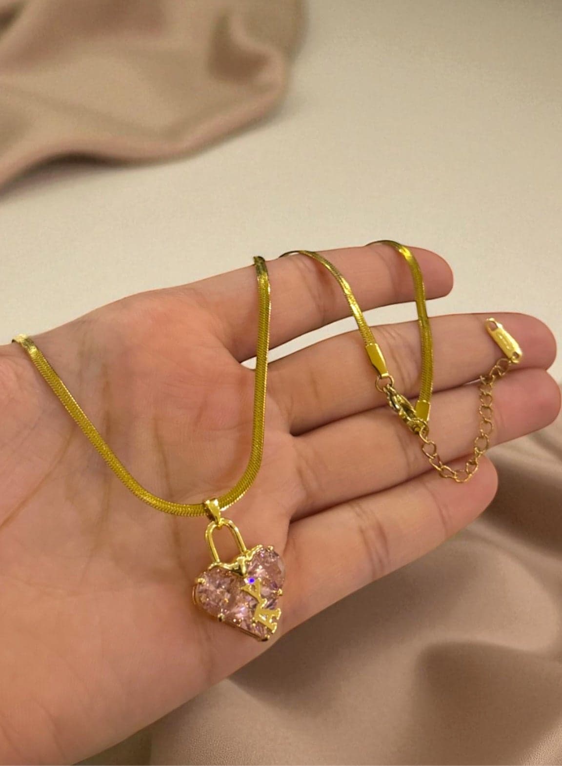 Elegant u0026 High Quality Stainless Steel Gold Plated Necklace For Women