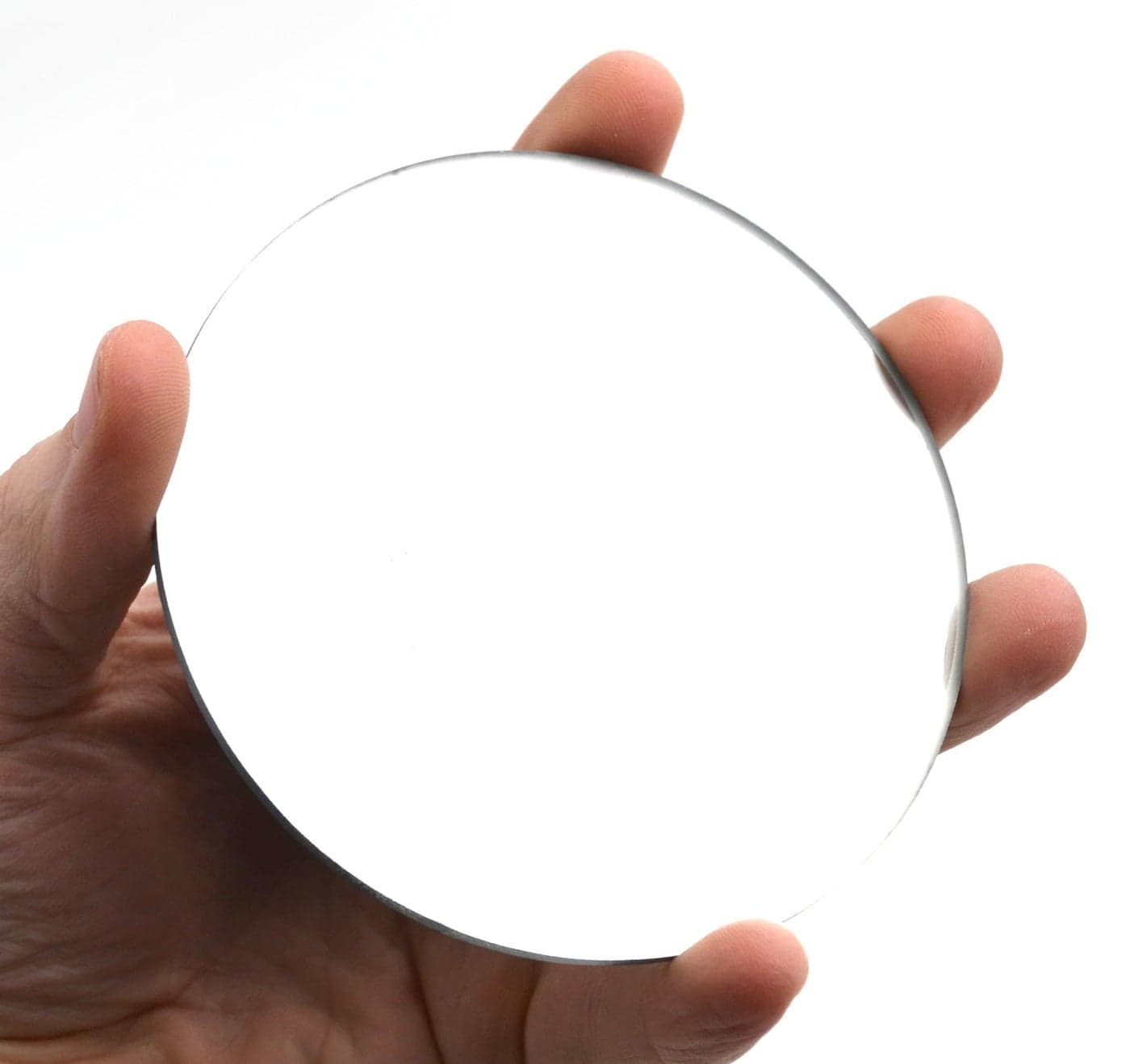 EISCO Concave Mirror - 4" Dia, 150mm Focal Length - 3mm Thick - Glass Labs