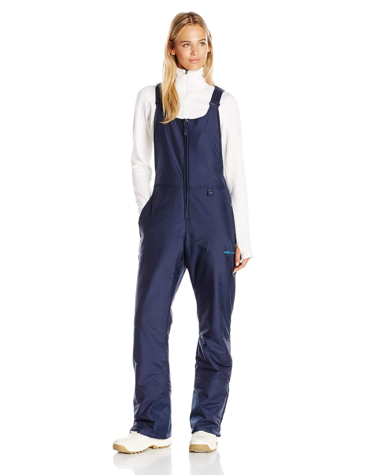 Arctix Womens Essential Insulated Bib Overalls Blue Night Small Tall