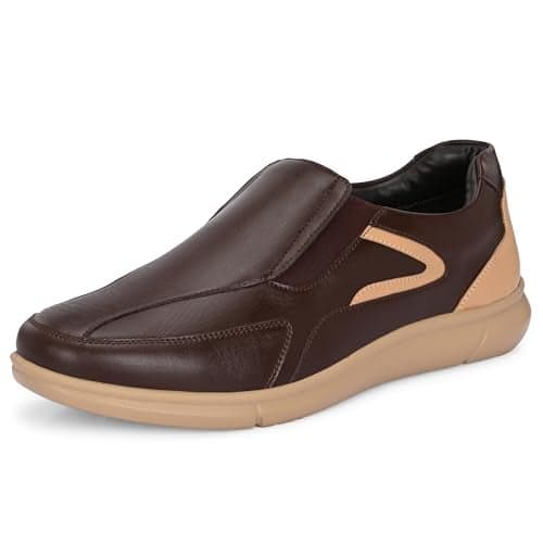 Centrino Moccasin for Men | Lightweight & Comfortable | Stylish Casual Footwear with Cushioned Insole | Perfect for Versatile Outfits 9517-2