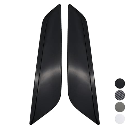 Car Front Side Fender Vents Trim,Left Driver & Right Passenger Side Compatible with 2017-2023 BMW 5 Series Sedan G30 530e 530i 540d 540i M550i xDrive Body Side Air Outlet Intake Cover (Glossy Black)