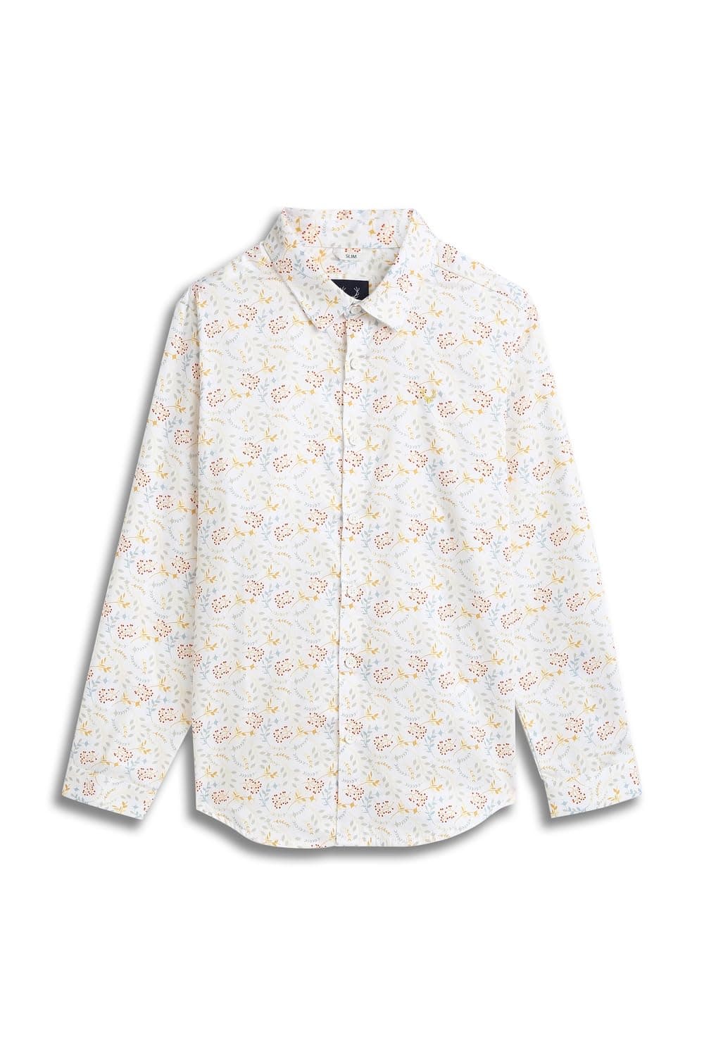 Allen Solly Boys Shirts Off White