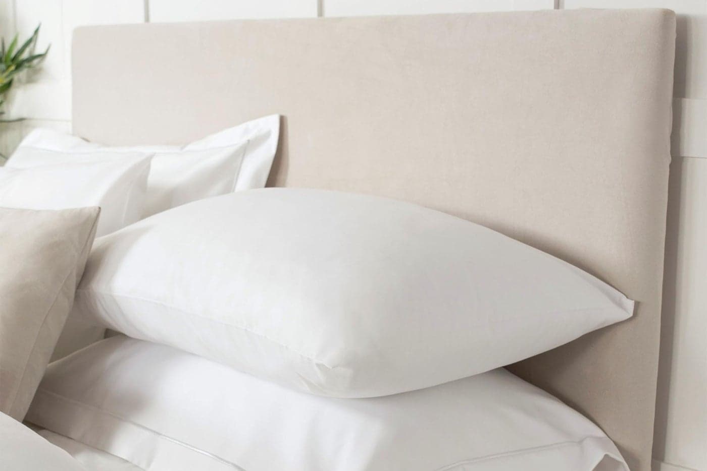 Belledorm Headboard Wrap Transforms a drab looking Headboard Luxury Faux Suede 90cm Height Linen Super King