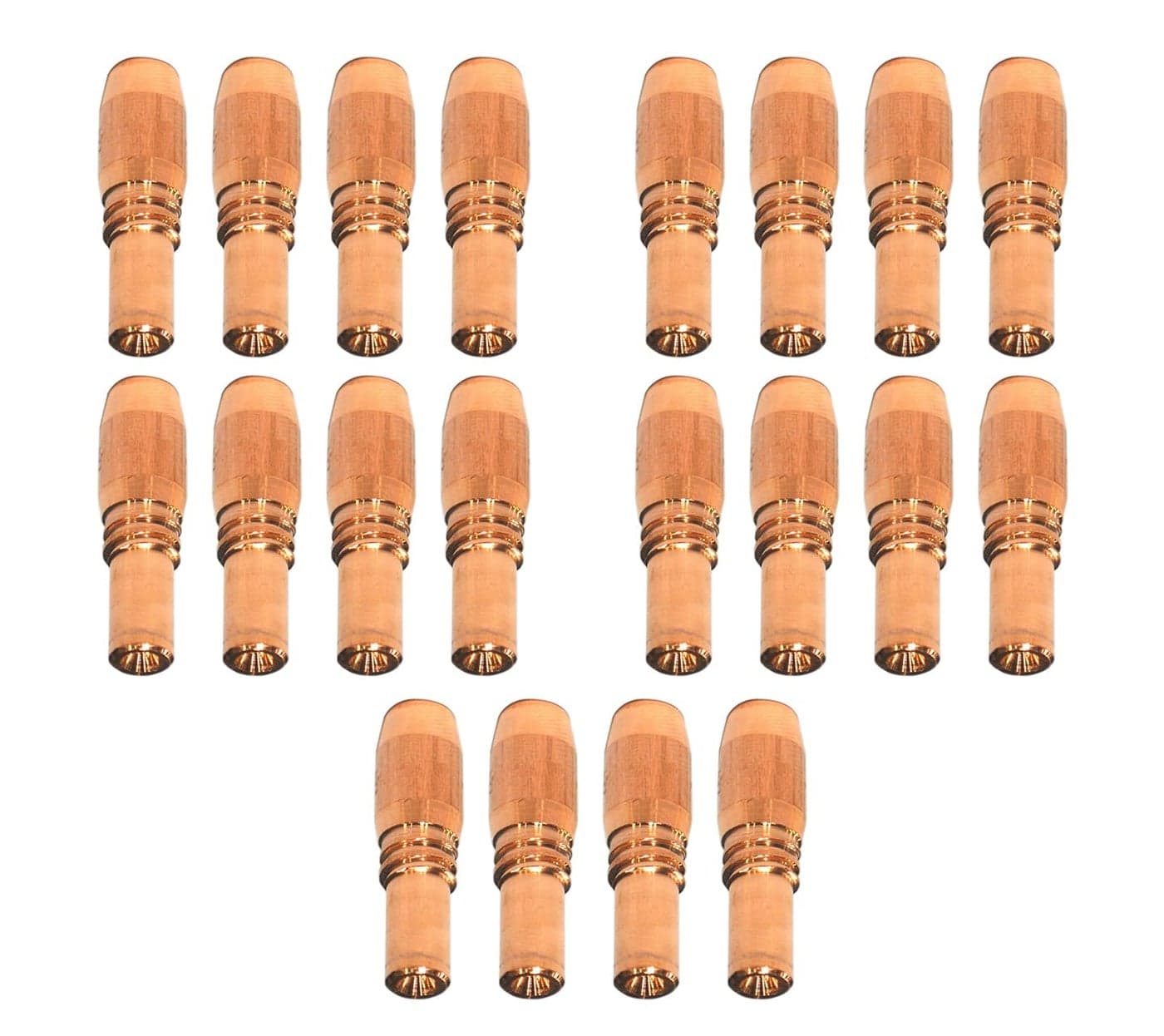 035 Contact Tip For Bernard AcculockS TA035CH Used With DMA250 Gas Diffuser 20PK