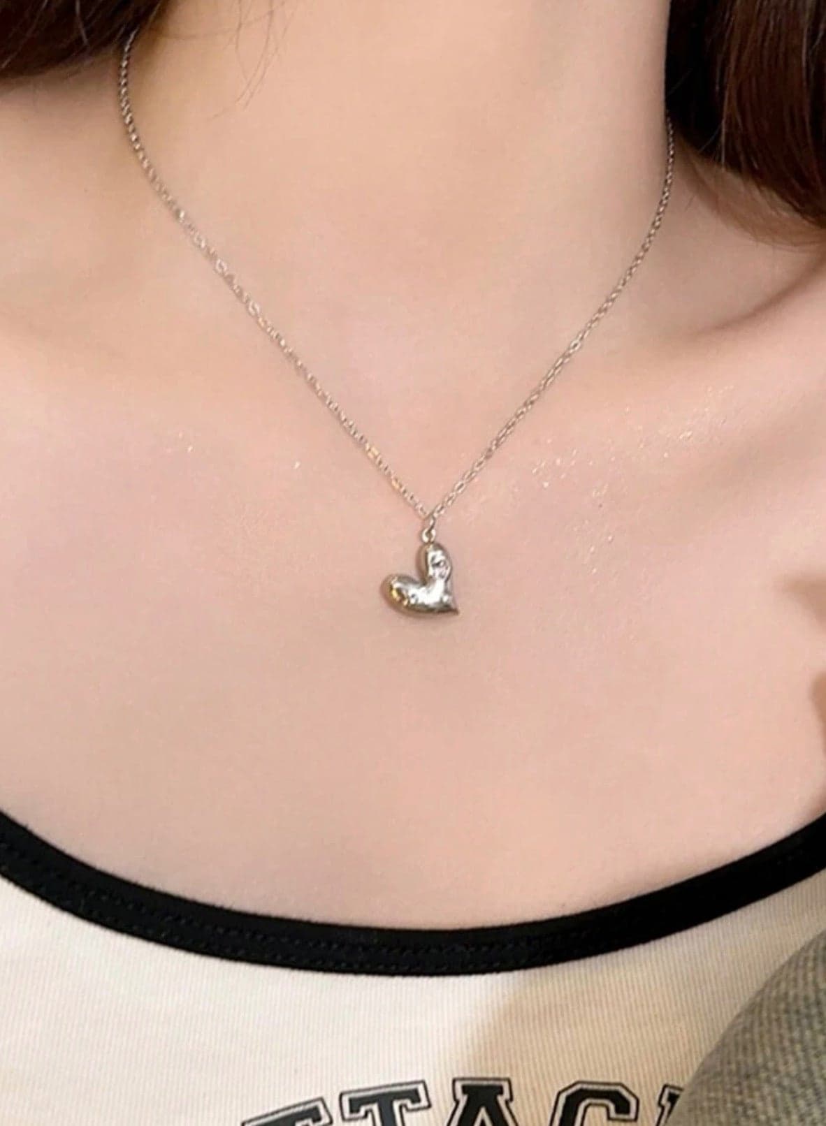 Stylish Silver Stainless Steel Necklace
