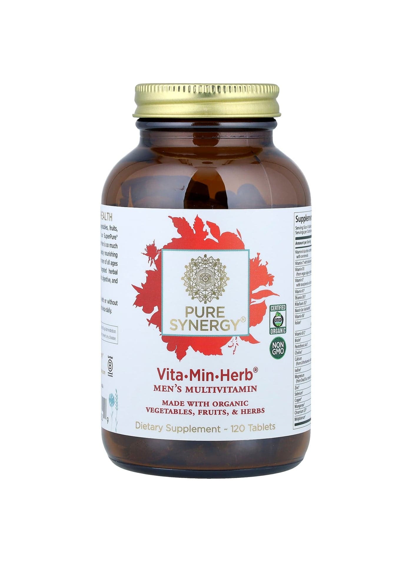 Vita-Min-Herb®, Men's Multivitamin, 120 Tablets