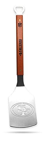YouTheFan San Francisco 49ers NFL Classic Series Sportula Stainless Steel Grilling Spatula , 18 1/2" x 4"